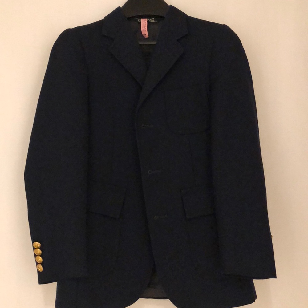 Size 10 Boys Polo Navy Blazer